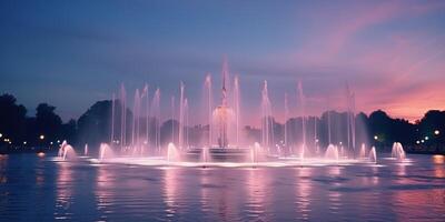 Brunnen im Stadtpark foto