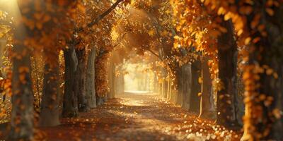 Herbst Blatt fallen Gelb Blätter Herbst foto