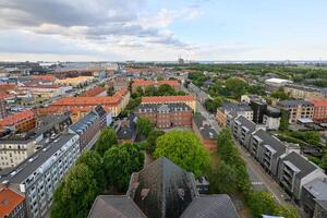 Panorama- Aussicht - - Kopenhagen, Dänemark foto