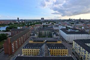 Panorama- Aussicht - - Kopenhagen, Dänemark foto