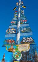 bayerisch Maibaum , viktualien Markt, München. foto