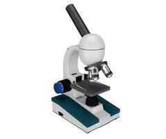 wissenschaftlich Mikroskop, optisch Instrument Konzept foto