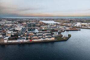 Ansichten von Galway, Irland durch Drohne foto