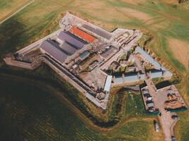 Zeitschrift Fort im Dublin, Irland durch Drohne foto