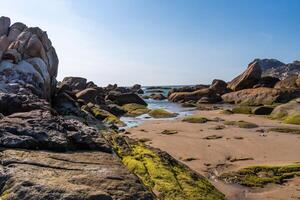 ke ga Strand beim mui ne, Phan diet, binh Thuan, Vietnam. ke ga Kap oder Leuchtturm ist das die meisten Lieblings Ziel zum Besucher zu la Gi, binh Thuan Provinz. foto