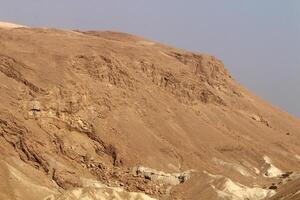 das judäisch Wüste im das Mitte Ost, gelegen im Israel und das Westen Bank. foto