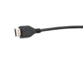 hdmi Kabel Verbinder isoliert auf Weiß Hintergrund foto