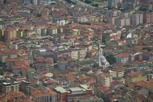 Istanbul Stadt Aussicht von über foto