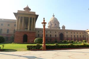 02 24 2023 Delhi Indien. Delhi, das Hauptstadt von Indien, ist Beliebt unter Touristen fällig zu das Fülle von Sehenswürdigkeiten und das Verflechtung von anders Kulturen. foto