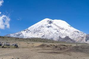 Vulkan Chimborazo, Ecuador foto