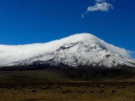 Vulkan Chimborazo, Ecuador foto