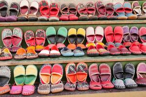 handgemacht Baby Schuhe im Istanbul foto