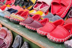 handgemacht Baby Schuhe im Istanbul foto