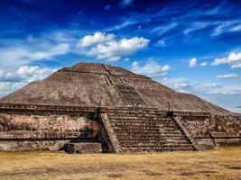 Pyramide von das Sonne. Teotihuacán, Mexiko foto