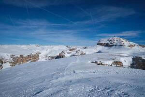 Ski Resort im Dolomiten, Italien foto