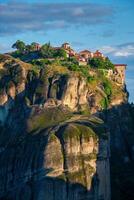 Klöster von meteora, Griechenland foto