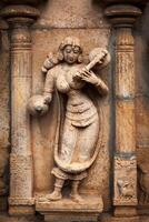 bas Reliefs im Hindu Tempel. sri ranganathaswamy Tempel. Abonnieren foto