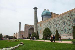 Ansichten von Samarkand. Usbekistan foto