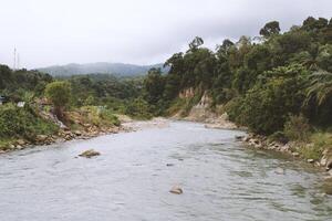 lae Kombih Fluss, subulussalam Stadt, ach, Indonesien foto