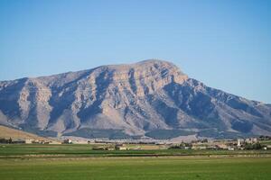 das Berg von guerioun Algerien foto