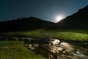 kpl Plateau im Tien-Shan Berg Kasachstan foto