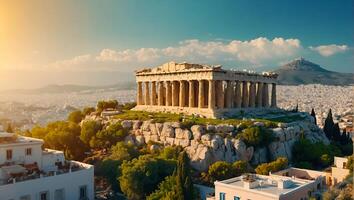 atemberaubend Athen Griechenland foto