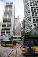 Stadtbild von Hong Kong, China. ong kong Besondere administrative Region von das Menschen Republik von China foto