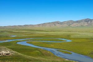 Berg Schlucht, Almatie Region, Kasachstan foto