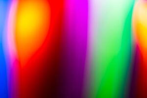 mehrfarbig defokussiert Beleuchtung foto