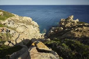 der Abgrund am Meer foto