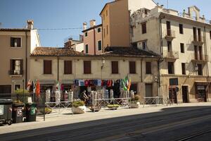 Padua Italien 17 Juli 2020 alt Haus im Padua Stadt Center foto