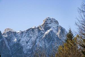 Berg Detail auf Dolomiten 10 foto