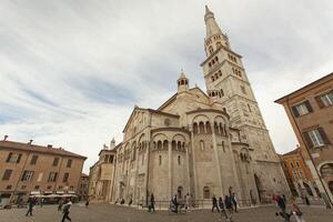 Modena Italien 1 Oktober 2020 Modena s Kathedrale im das historisch Stadt Center foto