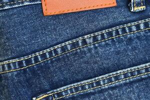 modisch Denim Jeans zum Jugendliche Textur Hintergrund foto