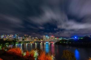 Brisbane Stadt von Känguru Punkt foto