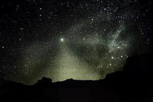 das Star Himmel entfernt auf lange Ausdauer foto