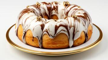 Marmor Bundt Kuchen Süss backen Dessert foto