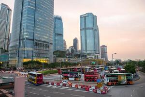 Stadtbild von Hong Kong, China. ong kong Besondere administrative Region von das Menschen Republik von China foto