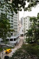 Stadtbild von Hong Kong, China. ong kong Besondere administrative Region von das Menschen Republik von China foto