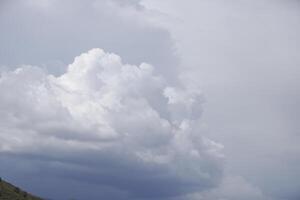 Berge und Wolken foto