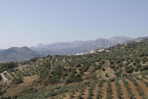 Landschaft im Andalusien, Spanien foto