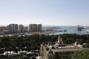 Malaga Stadt, Hauptstadt von das Provinz Málaga, Spanien foto