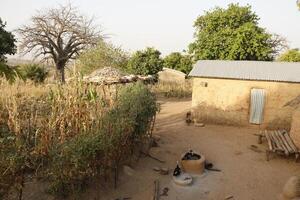 tata somba Dörfer im das Norden von Benin foto