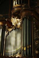 Organ, Kirche innen, schagen, das Niederlande foto
