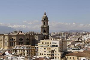 Malaga Stadt, Hauptstadt von das Provinz Málaga, Spanien foto