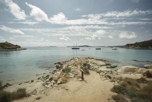 die herrlichen küsten von sardinien foto