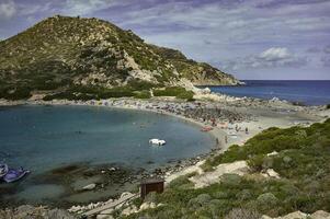 der paradiesische Strand. foto