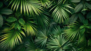 Palme Blätter Hintergrund. foto