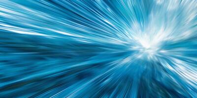 dynamisch Blau Geschwindigkeit Linien abstrakt Hintergrund foto