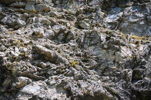 Felsen, Stein, strukturiert. Hintergrund zum Design. foto